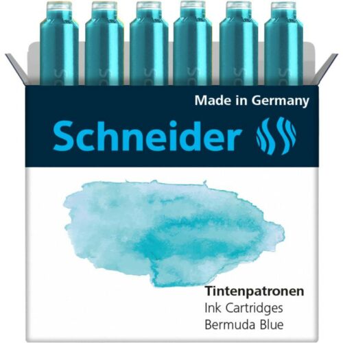 Schneider Tintenpatronen pastell bermuda blue