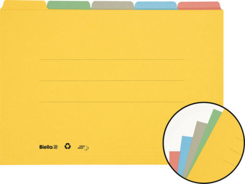 Registermappe A4 5Farben ass