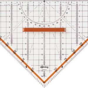 Rotring Geodreieck 32cm Centro mit Griff
