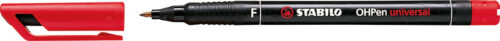 STABILO-OHPen 842 F rot
