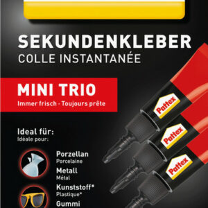 Sekundenkleber Mini Trio
