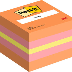 Post-it Mini Würfel pink