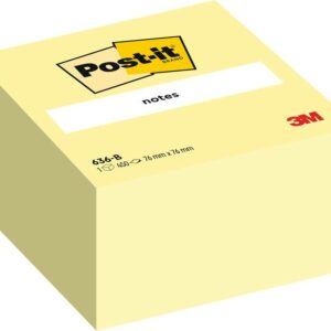 Post-it Würfel gelb 636B