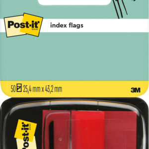 Post-it Index 680 rot