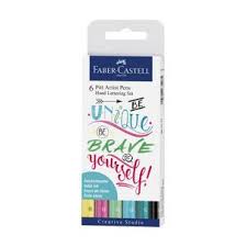 Pitt Artist Pen Handlettering 6er-Etui