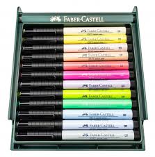 Pitt Artist Pen, 12er Set Pastellfarben