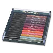Pitt Artist Pen, 12er Set Herbstfarben