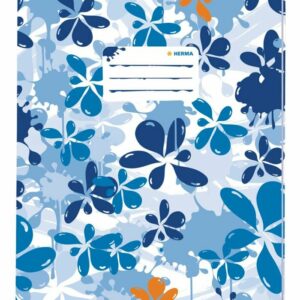 Heftschoner A4 Splash blau