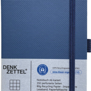 Notizbuch TENAX A6, blau