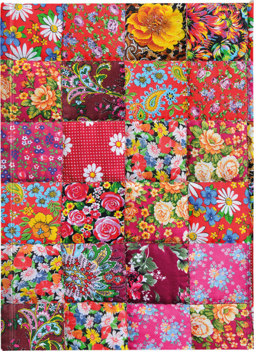 Notizbuch Floral patchwork A5