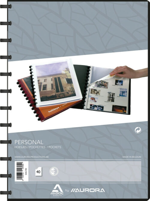 Bindex Personal Sichtbuch A4 schwarz