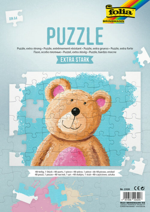Puzzle 21x29,7 blanco