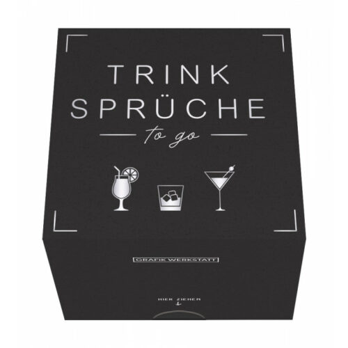 Message in a Box trink Sprüche to go