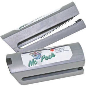 Geschenkband Splitter grau