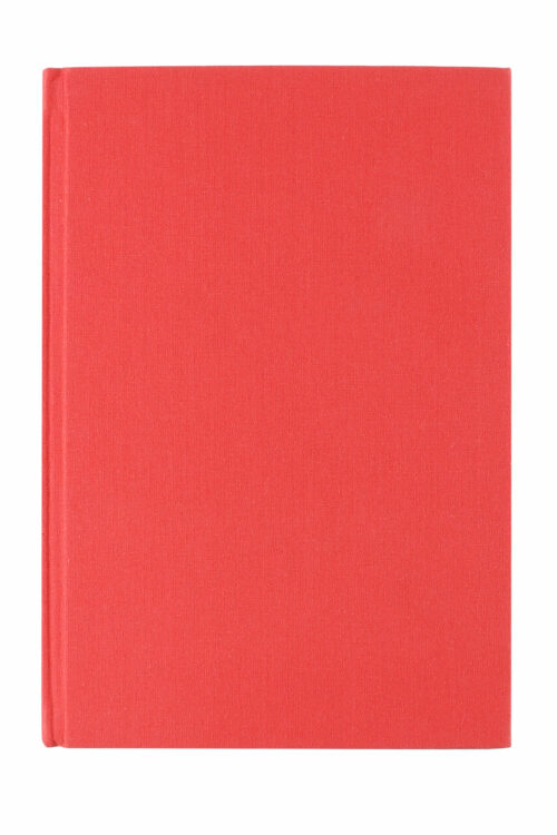 Notizbuch A5 blanko rot 192 Blatt
