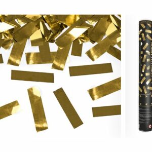 Konfettikanone gold