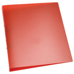 Ringbuch A4 2R. rot frosted