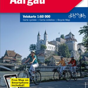 Velokarte Aargau 1:60'000