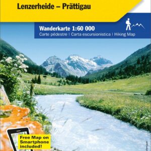 Wanderkarte Davos-Arosa 1:60'000