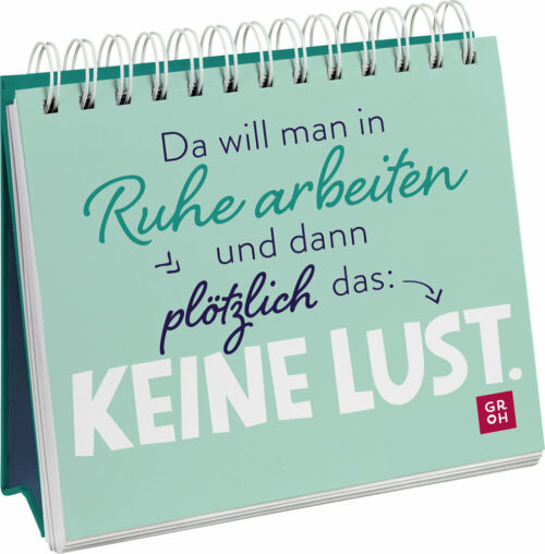 Da will man in Ruhe arbeiten...