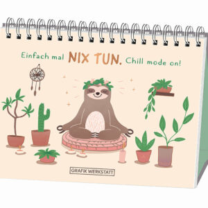 Spiralbuch Einfach mal nix tun