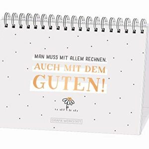 Spiralbuch man muss mit allem rechnen