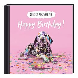 Minibuch Du bist einzigartig Happy Birthday