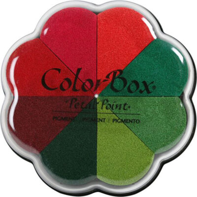 Colorbox rund Poinsettia