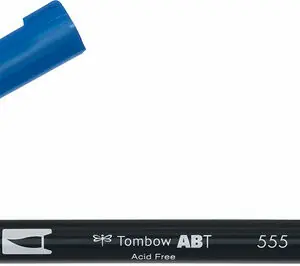Tombow brush pen ultramarine