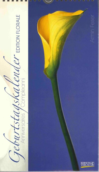 Geburtstagskalender Edition Florale
