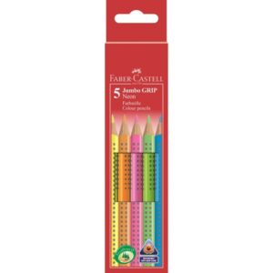Jumbo Grip Neon 5er Kartonetui