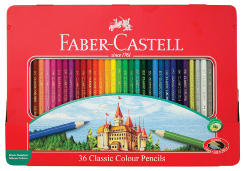 36er Metalletui Farbstifte Classic color