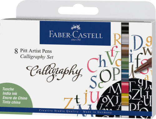 Pitt Artist Pen Calligraphy, 8er Etui