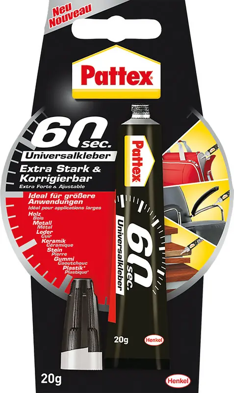 Pattex 60sec. Universalkleber 20g