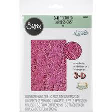 Sizzix 3-D Impressionen Azaleen