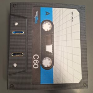 Ordner A4 RVS 80mm Kassette
