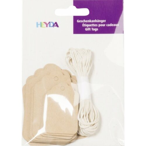 HangTags 30 lang braun