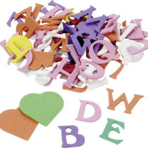 Moosgummi Buchstabenmix 2cm