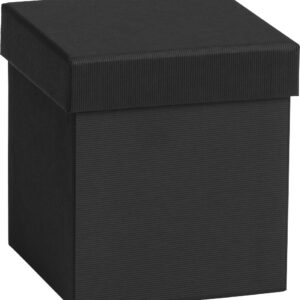 Geschenkbox 11x11x12 schwarz