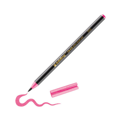 Edding glitter brushPen 1340 pink
