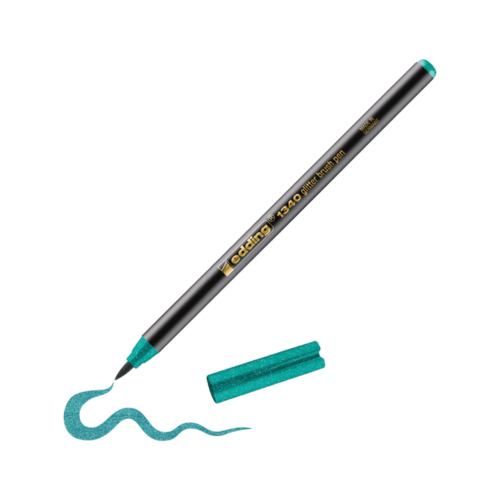 Edding glitter brushPen 1340 dunkelgrün
