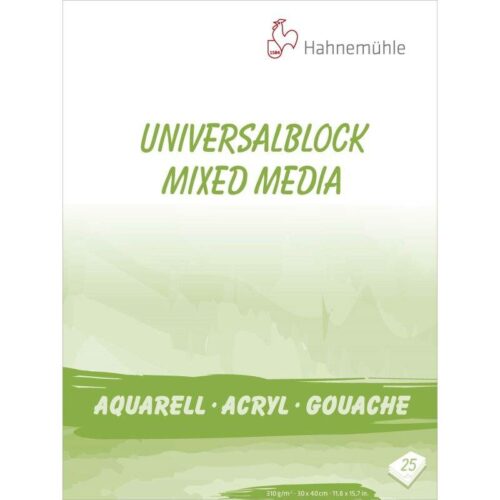 HAHNEMÜHLE Universalblock 310g 25 BL 30x40
