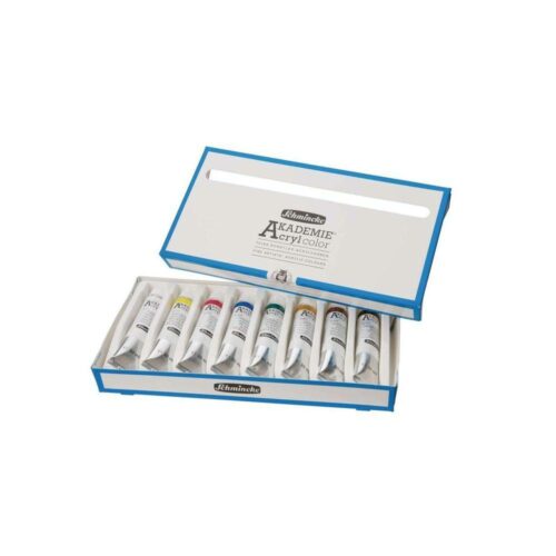 SCHMINCKE ACRYLCOLOR 250ML 8er – Bild 2