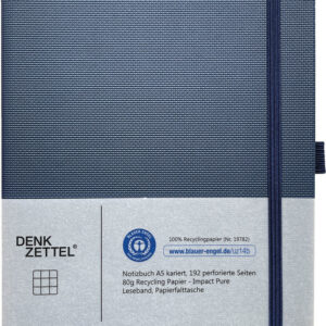 Notizbuch TENAX A5, blau