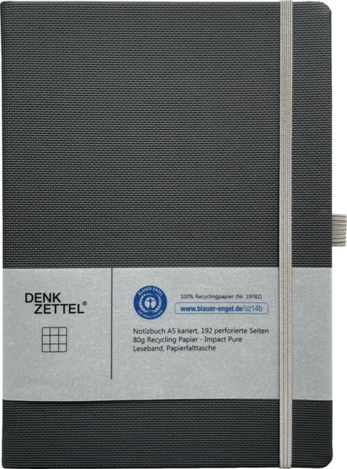 Notizbuch TENAX A5, anthrazit