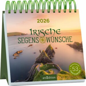 Postkartenkalender 2026 Irische Segenswünsche