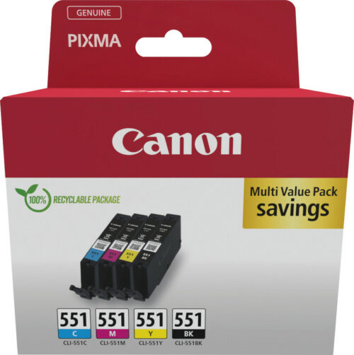 Canon Tintenp. Multipack B/C/Y/M 551