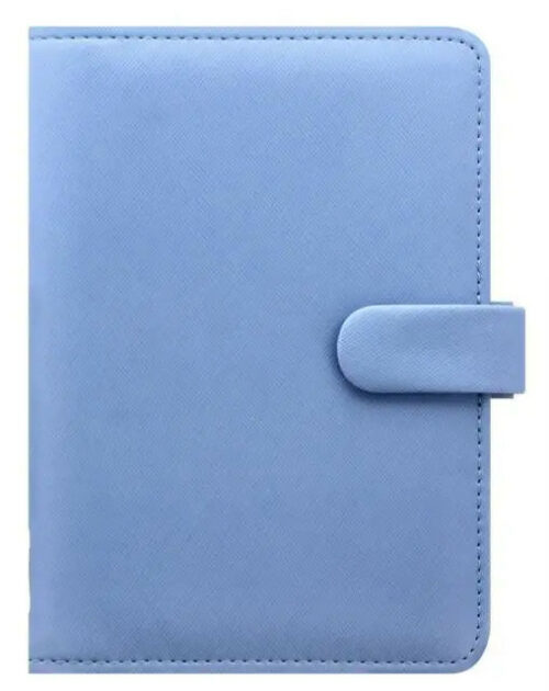 PE Saffiano  blau+ Inhalt