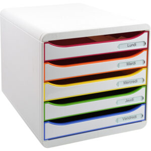 Schubladenbox Big Box Plus, 5 offene Schubladen