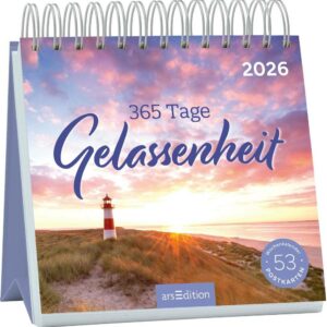 Postkartenkalender 2026 Gelassenheit